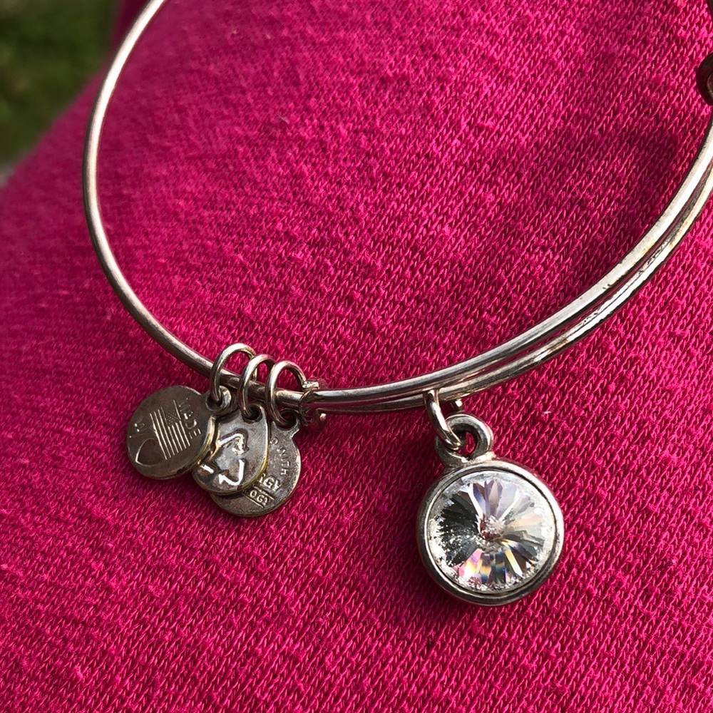 April birth stone Alex and Ani